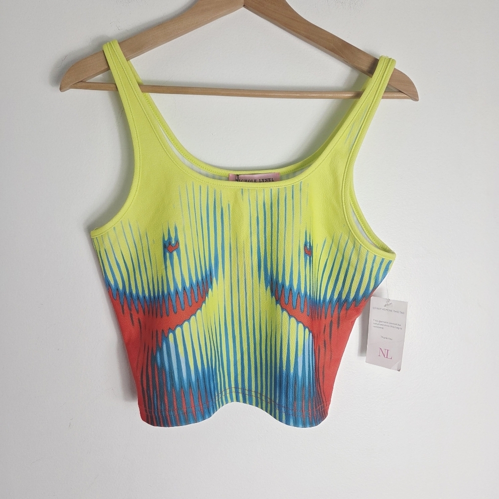 Nichole Lynel Multicolor Tank Top And Pants Set - Picture 3 of 10